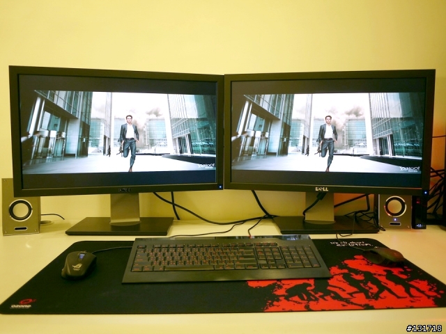 【開箱文】DELL U2711 27吋X2螢幕雙刀流~ 正式服役!!