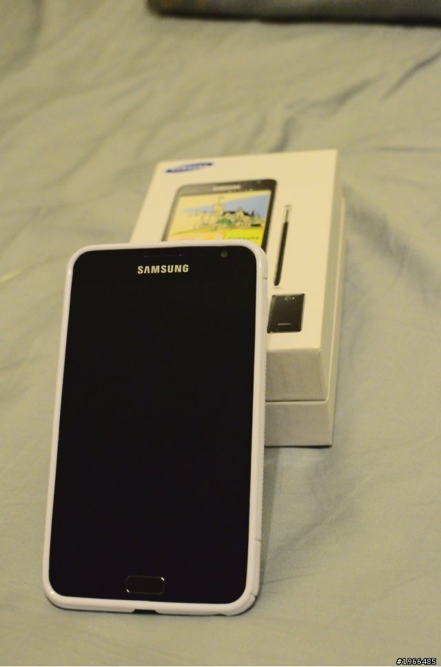 (簡單開箱)Samsung Galaxy NOTE