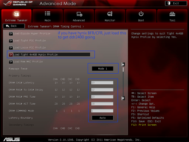[狂]: Asus Rampage IV Extreme +i7-3960x.簡略教學含極限測試