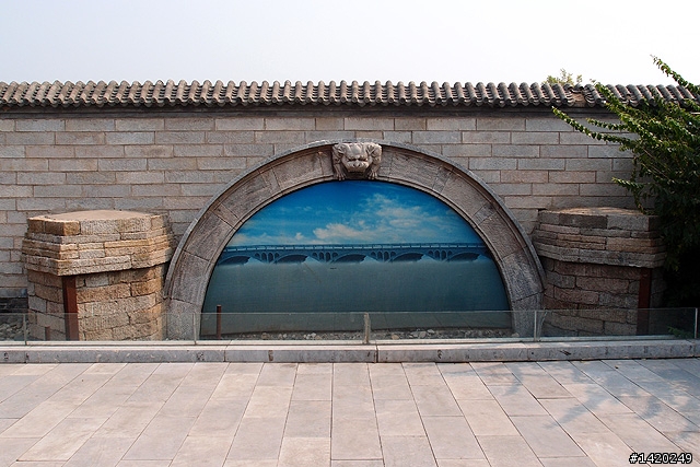 盧溝橋上數獅子