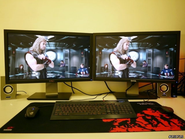 【開箱文】DELL U2711 27吋X2螢幕雙刀流~ 正式服役!!