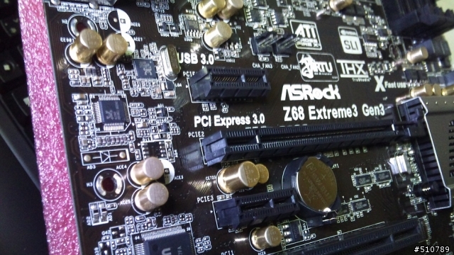 (純開箱) 升級囉! 華擎 Z68 Extreme3 Gen3 與 I7 2600K(水冷機完成囉!)