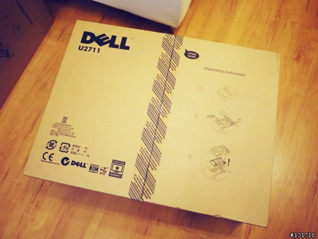 【開箱文】DELL U2711 27吋X2螢幕雙刀流~ 正式服役!!