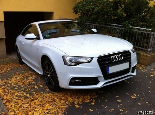 New Audi  a5 實車照
