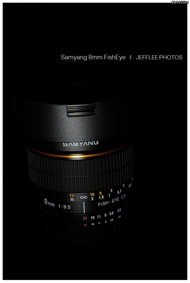 Samyang 8mm 魚眼 CS F3.5 - 開箱