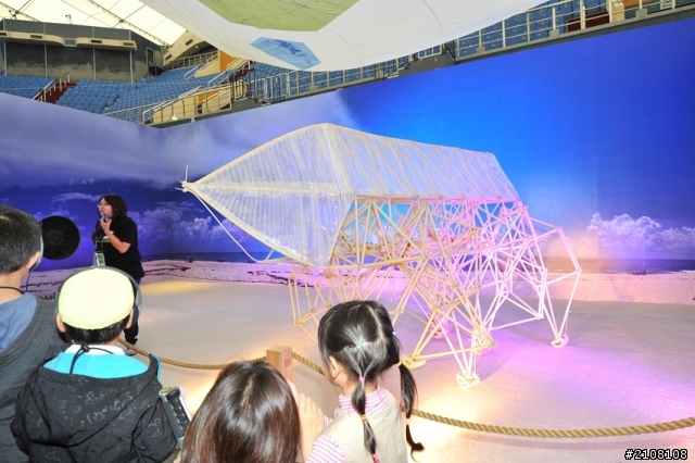 晚上很美的「苗栗科學走獸教育特展」