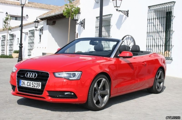 New Audi  a5 實車照
