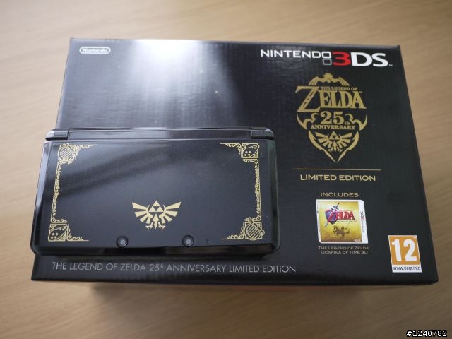 [開箱] 歐版薩爾達傳說時之笛限定版3DS