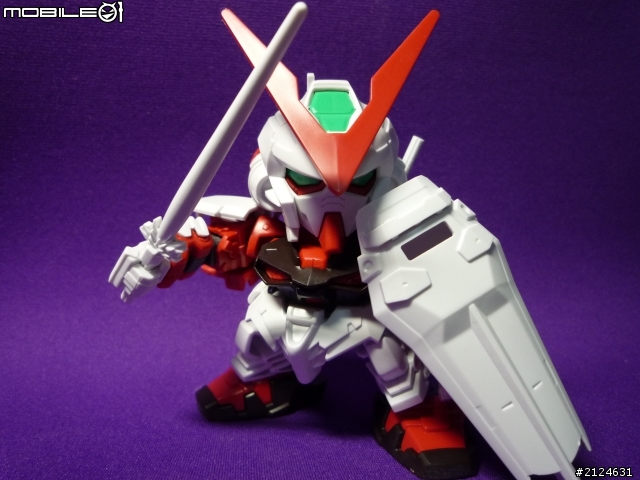 素組ガンダムアストレイレシドフレーム紅色異端（SD）