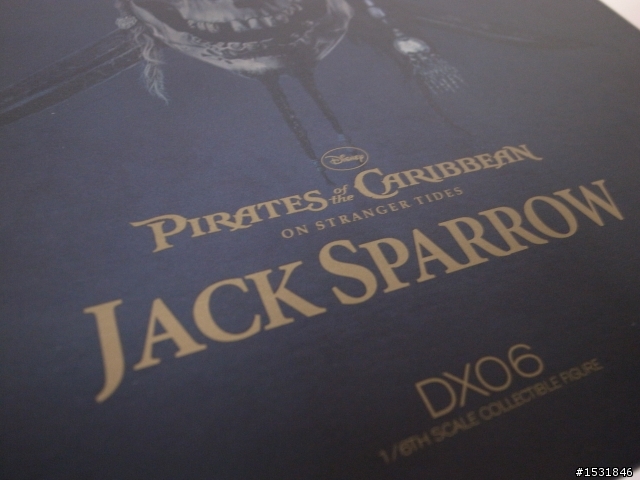 HOT TOYS DX06 JACK SPARROW開箱(多圖 請注意)