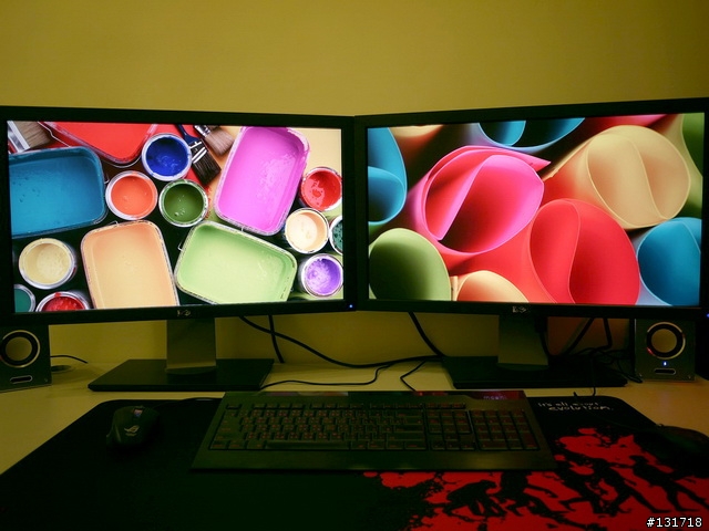 【開箱文】DELL U2711 27吋X2螢幕雙刀流~ 正式服役!!