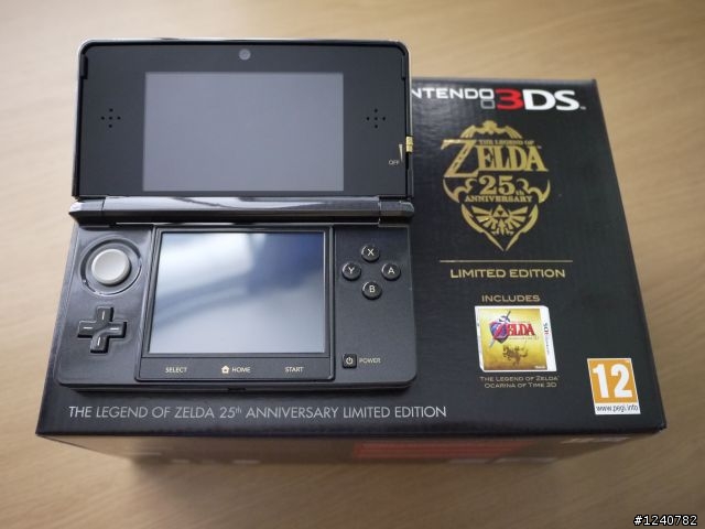 [開箱] 歐版薩爾達傳說時之笛限定版3DS