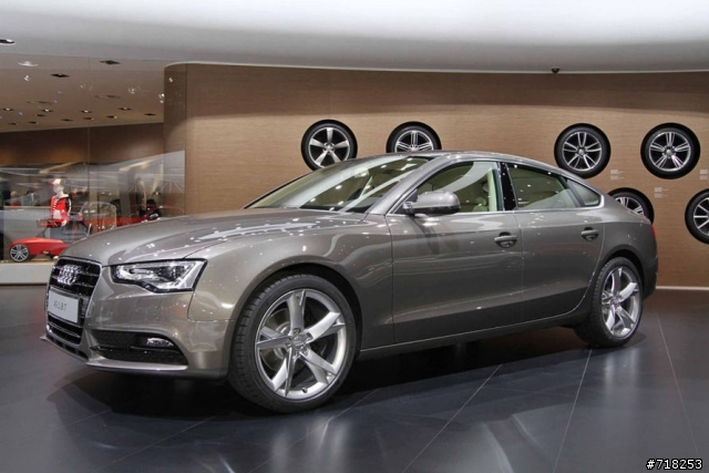 New Audi  a5 實車照