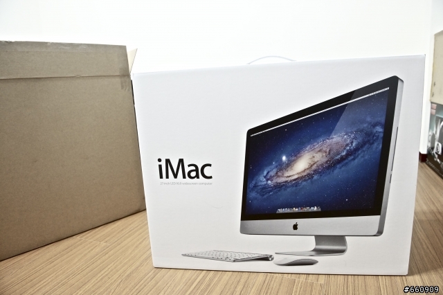 2011.11.05今天很突然的購入mac 27