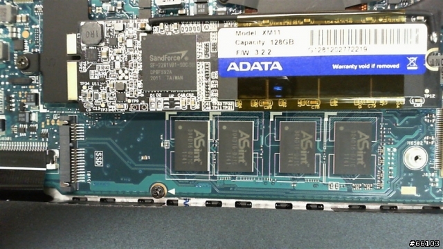 UX31E 背面拆解圖