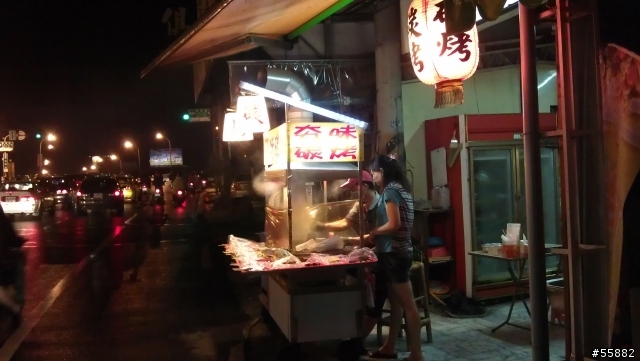 台南安和路一段上好吃的燒烤攤~夯味炭烤~