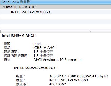 SSD在鋁書上可否解除ICH8M SATA1、1.5Gb/s的封印