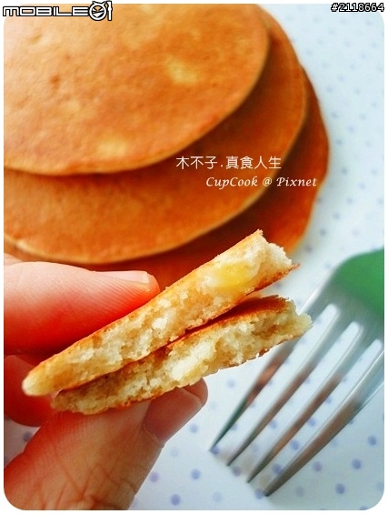 [平底鍋 點心] 天然無添加.美味香蕉鬆餅(全蛋法 免泡打粉)