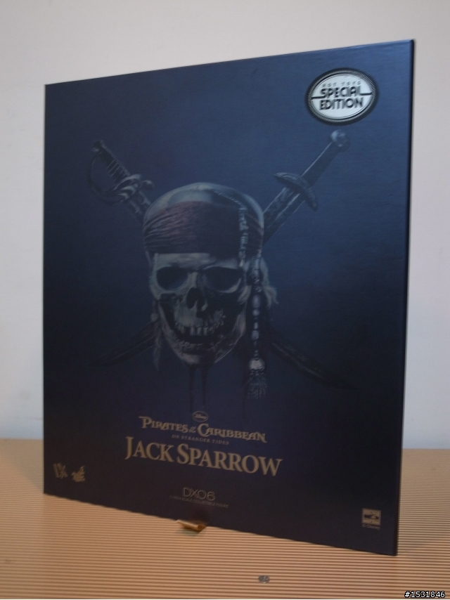 HOT TOYS DX06 JACK SPARROW開箱(多圖 請注意)