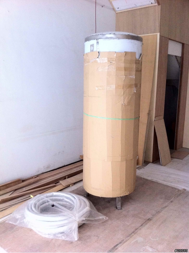 【上群】熱泵熱水器 開箱  KW-50HS(1.5P)+600L 桶身