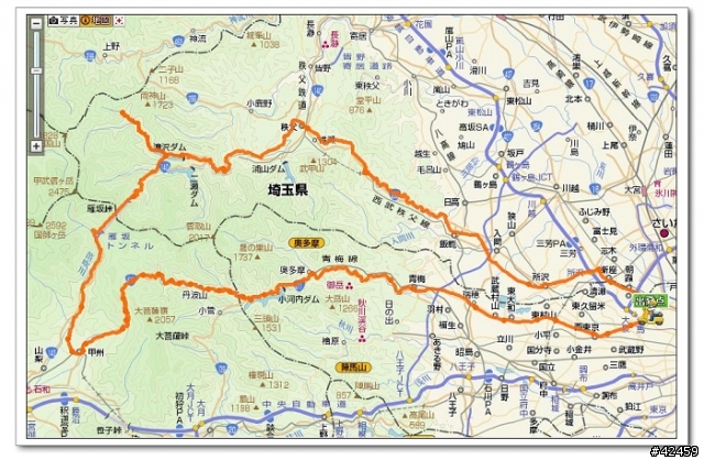 [SKYWAVE TYPE-S]奥秩父中津峡紅葉之旅