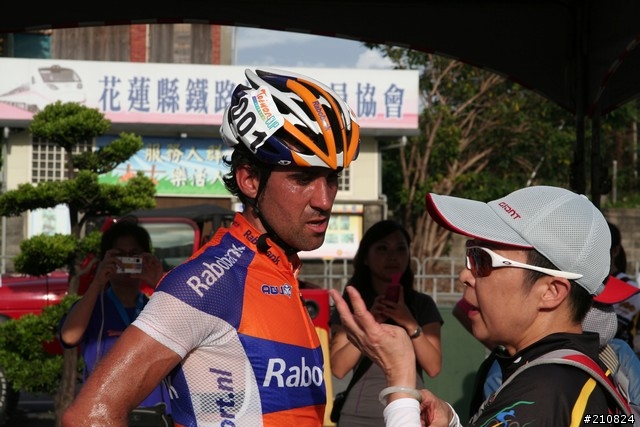 台灣盃自行車邀請賽出發和終點照片
