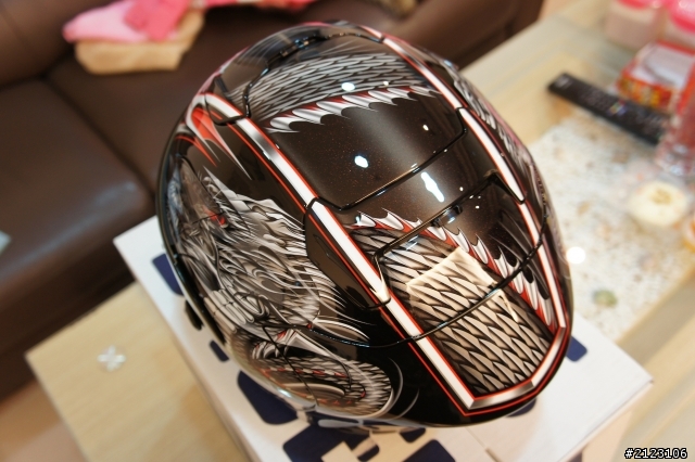 【開箱】日本 SHOEI X-12 清成龍一 黑紅  進口安全帽