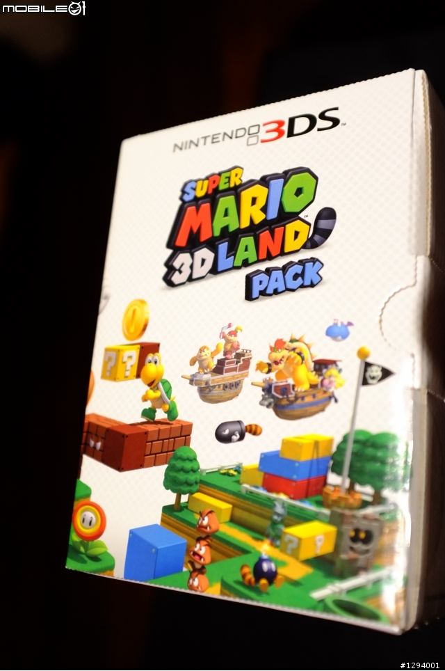 大家好~不專業開箱N3DS!(Mario白色限定版)