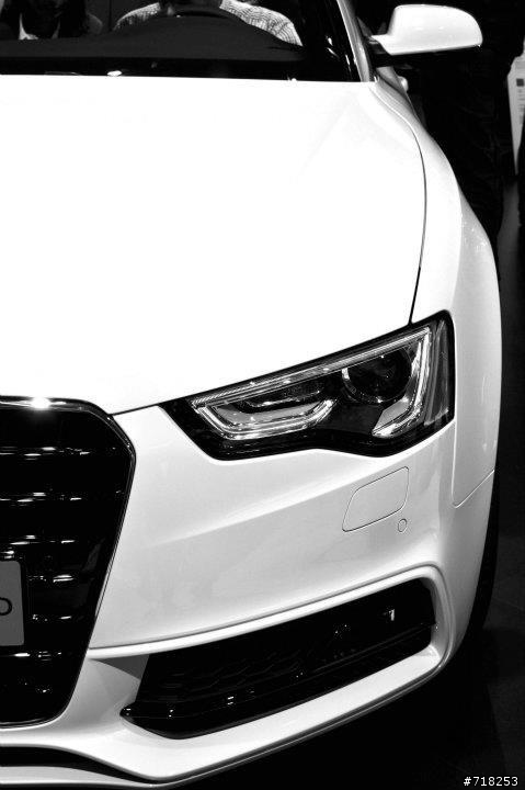 New Audi  a5 實車照