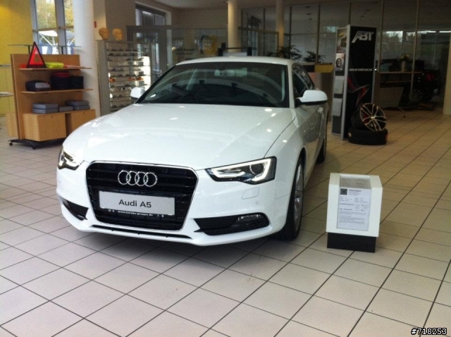 New Audi  a5 實車照
