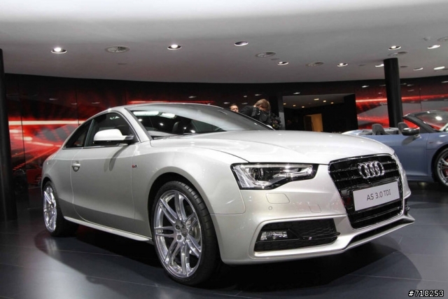 New Audi  a5 實車照