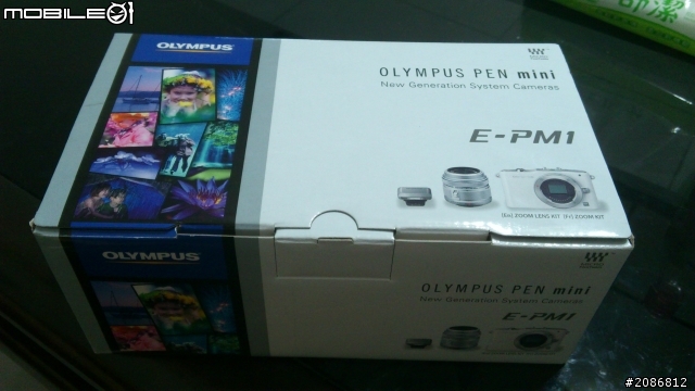 [開箱] OLYMPUS E-PM1 小白簡易開箱