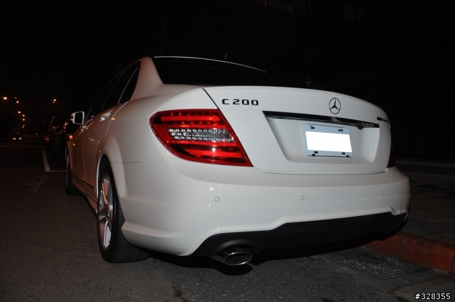 Mercedes Benz C200 2012年式 白色 不專業開箱文