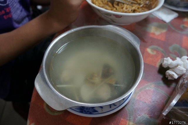 頭城麻醬麵+蛤蜊湯~!!