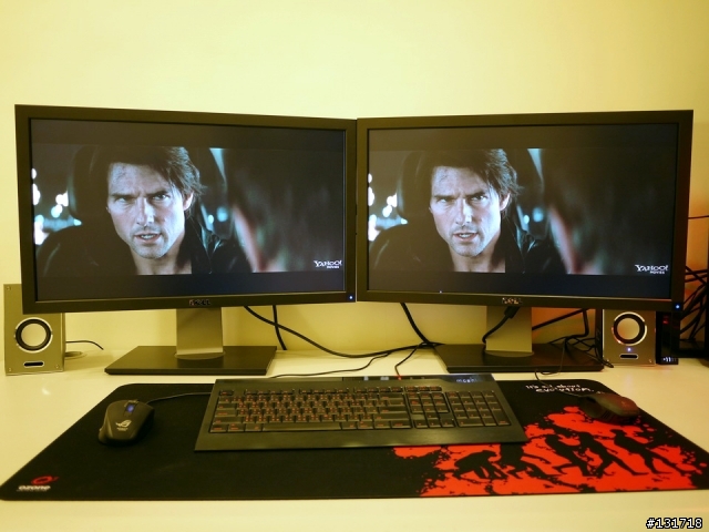 【開箱文】DELL U2711 27吋X2螢幕雙刀流~ 正式服役!!