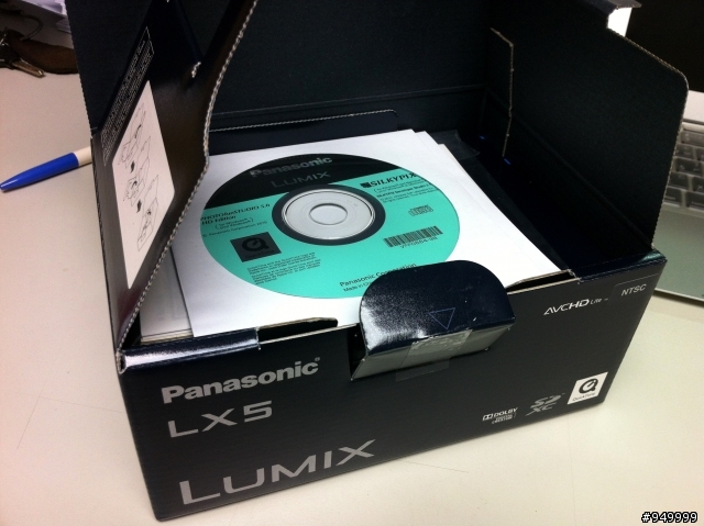 Panasonic LX-5 開箱