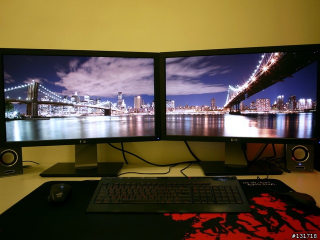 【開箱文】DELL U2711 27吋X2螢幕雙刀流~ 正式服役!!