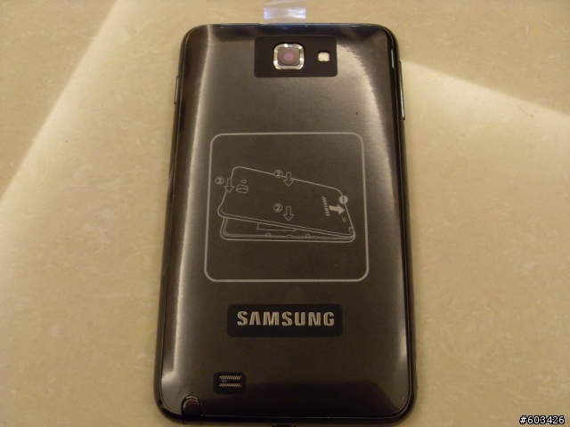 【開箱】Galaxy Note N7000入手 (改果凍皮套)