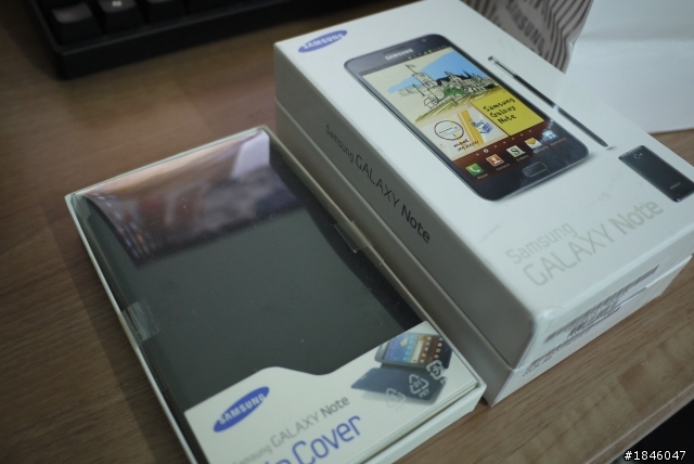 Samsung GALAXY Note - 不專業開箱 (圖多慎入)