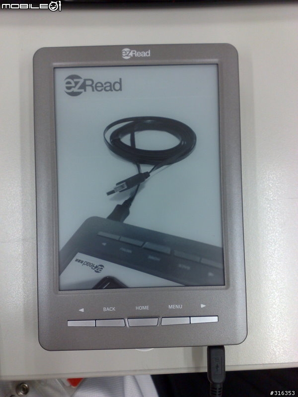Greenbook ezRead Touch電子閱讀器--簡單開箱試用