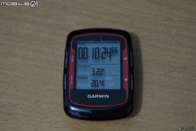 Garmin Edge 500 黑曜紅版開箱文…