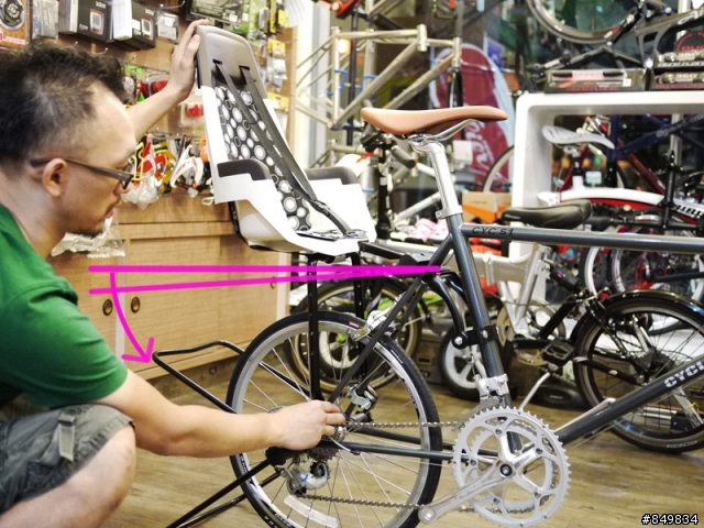 [教學分享]bobike maxi+ 兒童座椅安裝小徑車紀錄