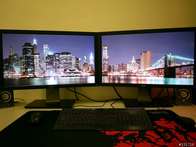 【開箱文】DELL U2711 27吋X2螢幕雙刀流~ 正式服役!!