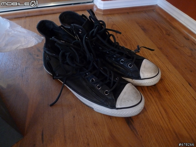 [簡單開箱] Converse John Varvatos Leather Double Zip High