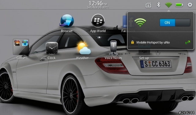 [分享] Blackberry OS 7.1 Beta Mobile Hotspot 支援