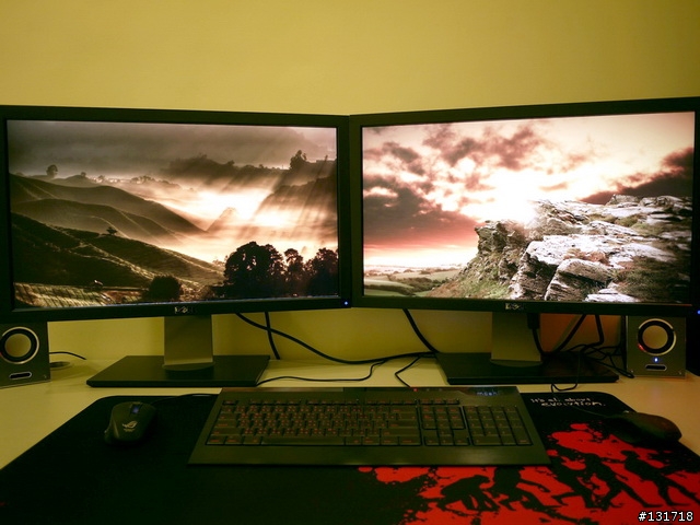【開箱文】DELL U2711 27吋X2螢幕雙刀流~ 正式服役!!