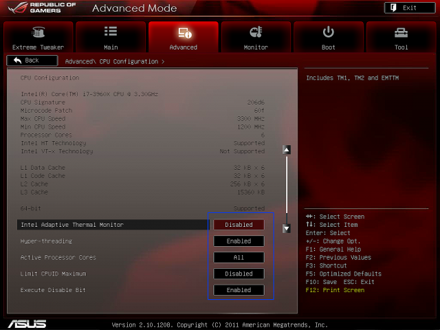 [狂]: Asus Rampage IV Extreme +i7-3960x.簡略教學含極限測試