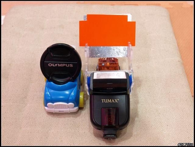 獻給O家愛用者的小東西.閃燈反光板DIY