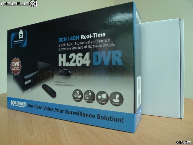 [開箱文] 在好市多看到的K牌4路H.264 DVR...圖有點多