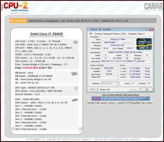 [狂]: Asus Rampage IV Extreme +i7-3960x.簡略教學含極限測試